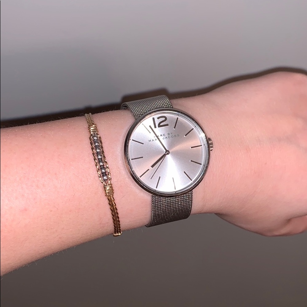 Marc Jacobs women’s sliding clasp watch